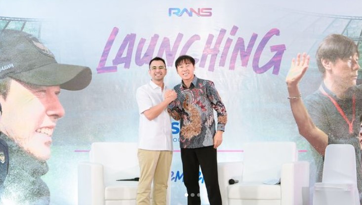 Shin Tae-yong Kolaborasi dengan Raffi Hamad Dirikan STY Foundation