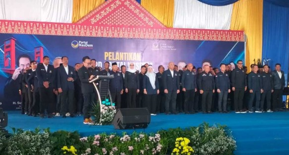 Abusama Resmi Pimpin DPD NasDem OKU Selatan Periode 2025–2029