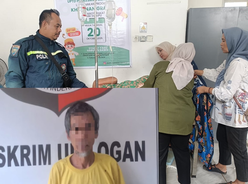 Polres OKU: Usai tikam istri hingga kritis, Suami datangi rumah Kades!