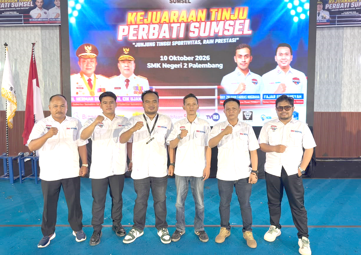 Leo Ardiles Pimpin PERBATI OKU 2026–2030, Siap Cetak Atlet Tinju Berprestasi