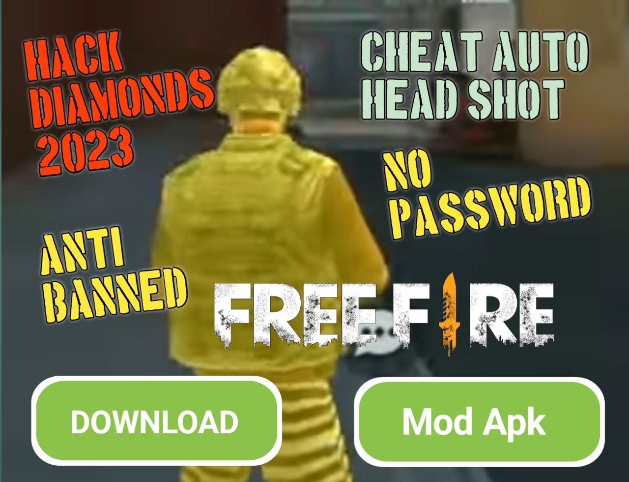 LINK Download CHEAT FF Auto Headshoot Hack Diamond NO BAND & NO PASSWORD TERBARU 2023