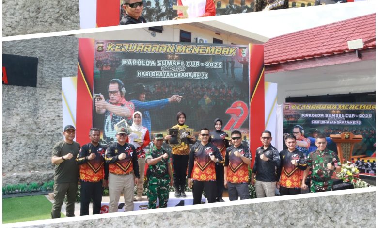 Bidikan Jitu Polwan OKU Raih Juara di Piala Kapolda Sumsel 2025