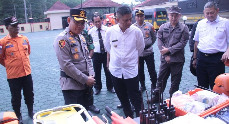 Cegah Bencana Hidrometeorologi , Gelar Gelar Apel Kesiapsiagaan 