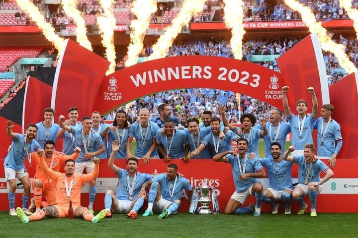 Man City Juara Piala FA, Selangkah Lagi Raih Treble Winner