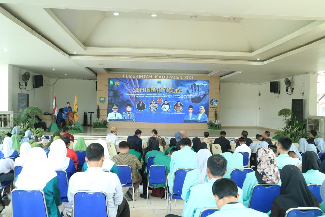 Cegah Bullying dan Diskriminasi PMII OKU Gelar Seminar