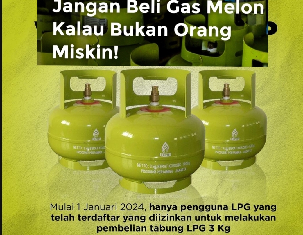 Ini Alasan Mengapa Pembelian LPG Tabung 3 Kg Wajib dengan KTP dan KK