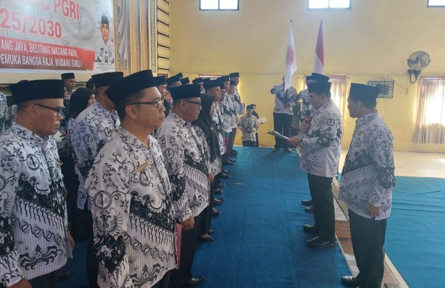 PGRI OKU Timur Bentuk Kepengurusan Baru di 8 Kecamatan