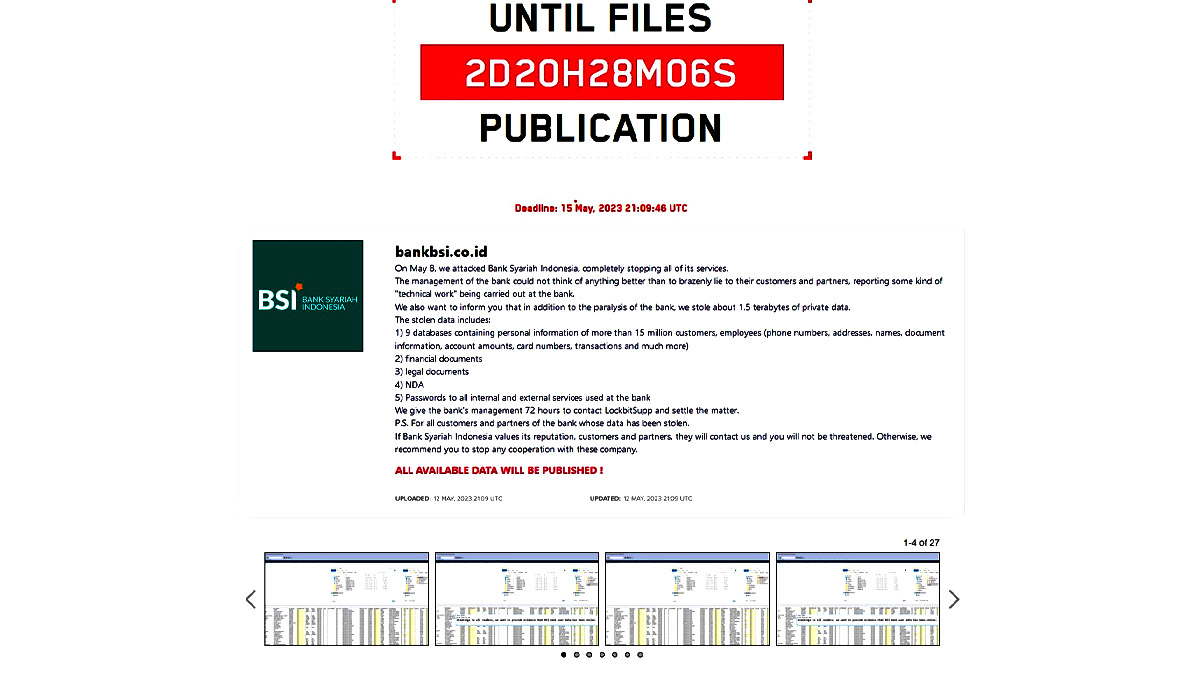 Hacker Ancam Sebar Data BSI