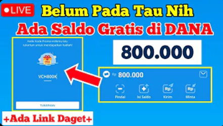 AKAN HANGUS!, Klaim Link Dana Kaget Rp800.000 Cukup Masuk Setiap Hari, Pahami Langkahnya