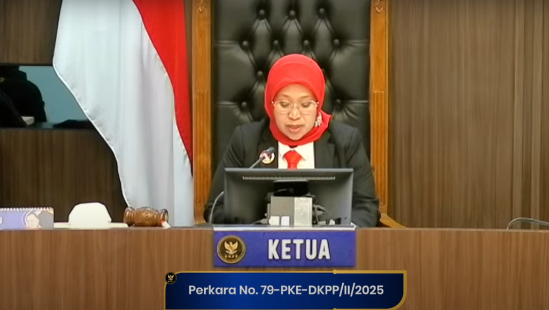 Ketua Bawaslu OKU Resmi Dicopot DKPP Gegara Etik Pilkada 2024