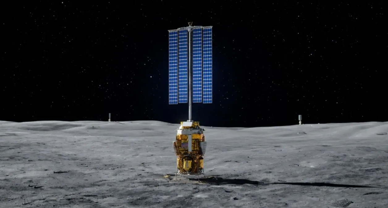 Blue Origin Bangun Menara Listrik 20 Meter di Bulan