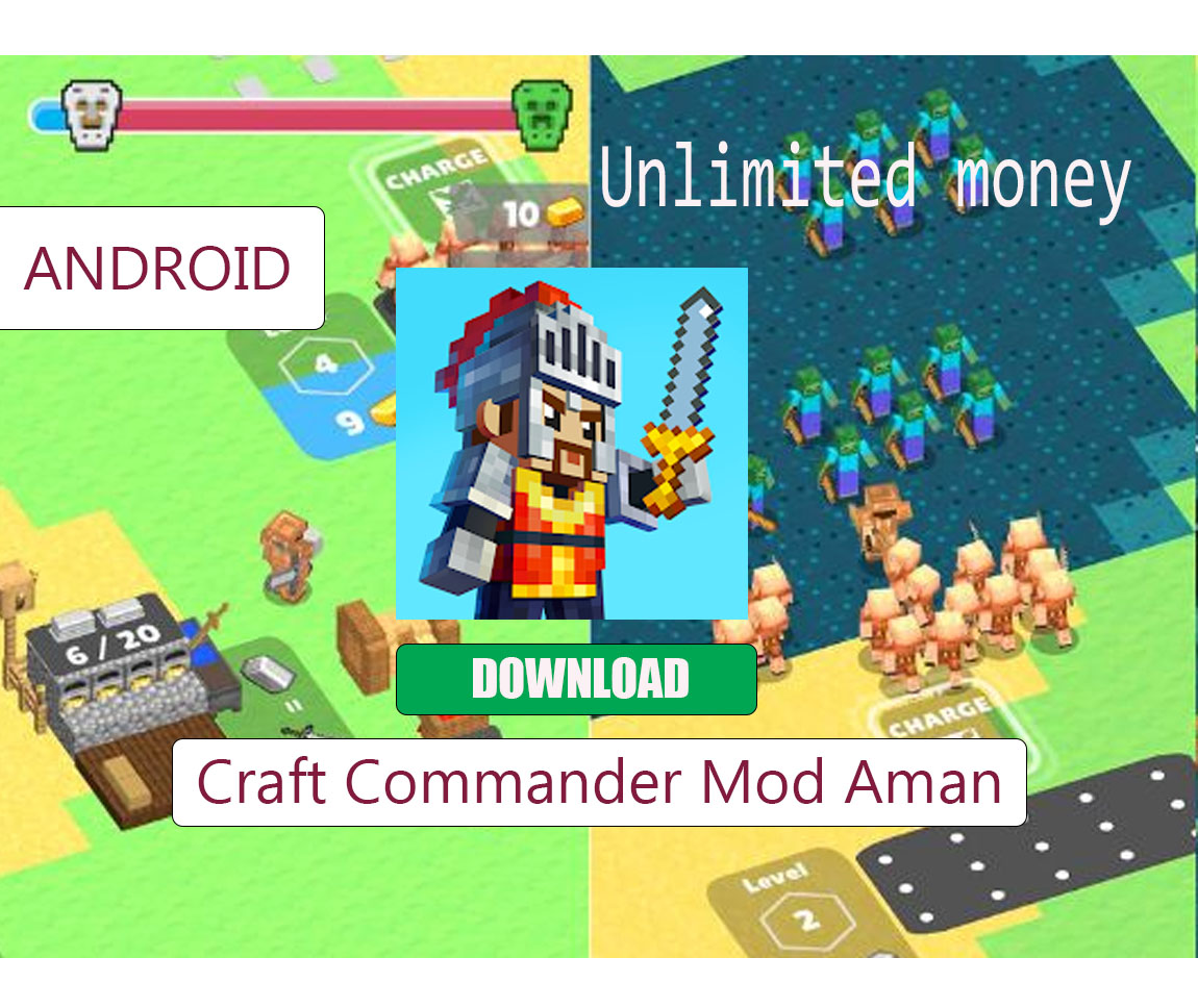 Link Download Craft Commander APK + Mod (Unlimited money) untuk android Gratis