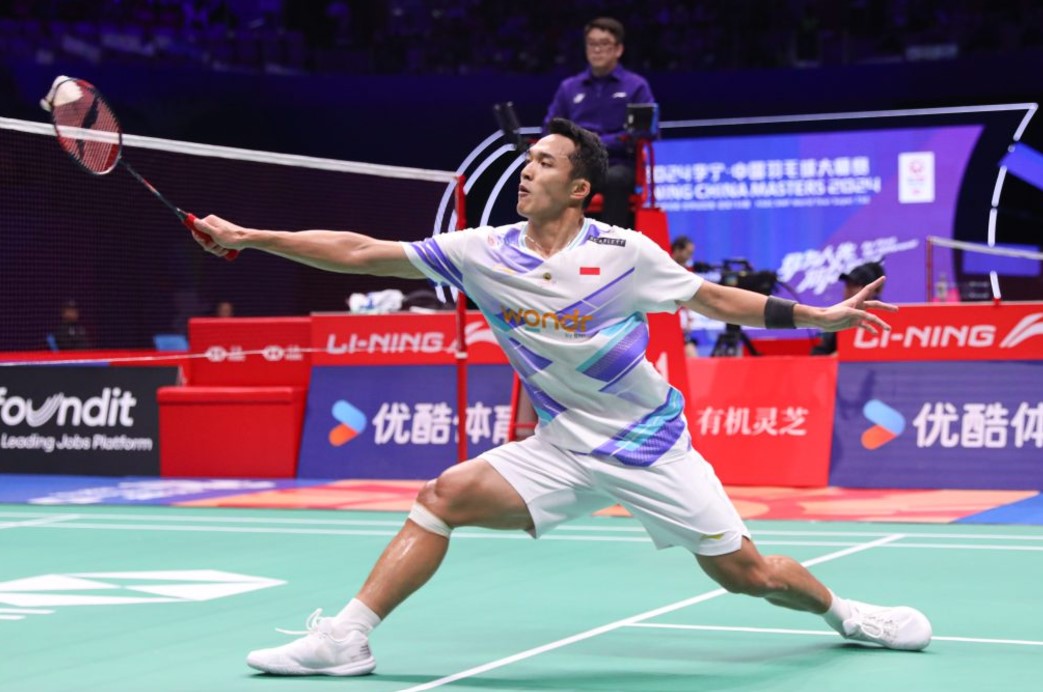 Kalahkan Tuan Rumah, Jonatan Christie Melaju ke Perempat Final