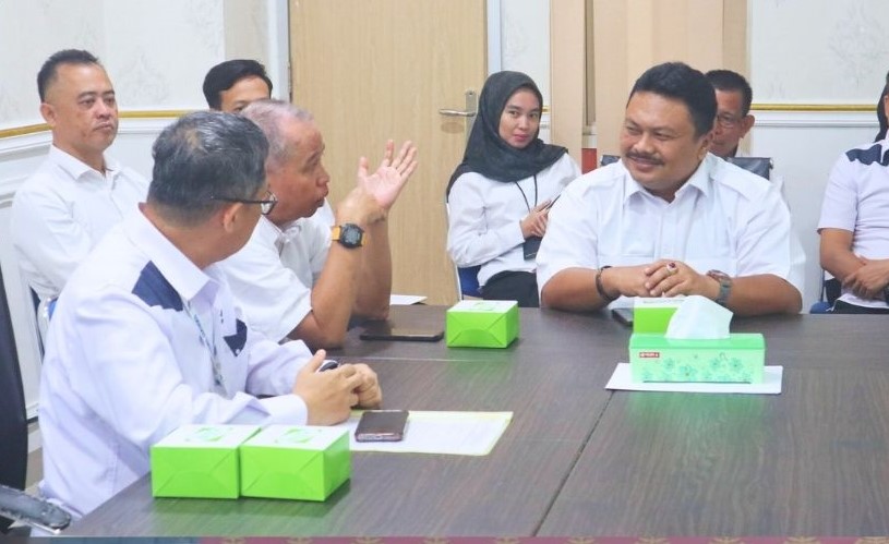 BPN OKU Mulai Penataan Aset Perumda Tirta Raja