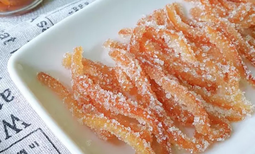 Resep Manisan Kulit Jeruk Sunkist, Camilan Manis dengan Aroma Segar