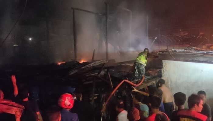 Update Kebakaran di Saung Naga, Dua Rumah Rusak Berat, Dua Ringan