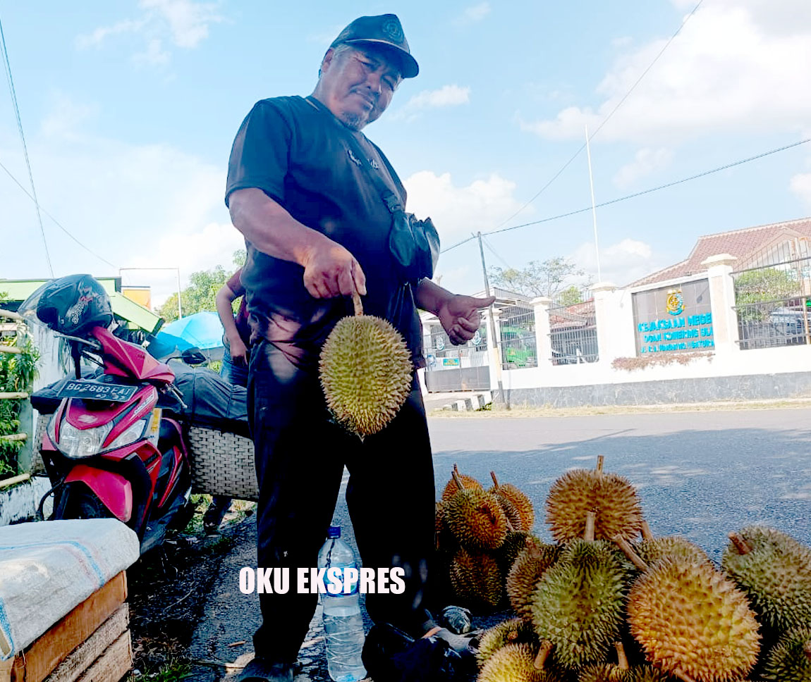 Durian Simpang Banjiri Baturaja, Begini Cara Pilih Supaya Tidak Kecewa Saat Membeli