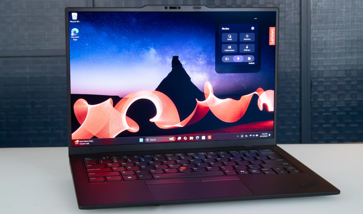 Lenovo ThinkPad X1 Carbon Gen 14 Aura Edition Resmi di CES 2026, Bobot di Bawah 1 Kg tapi Performanya Ngeri