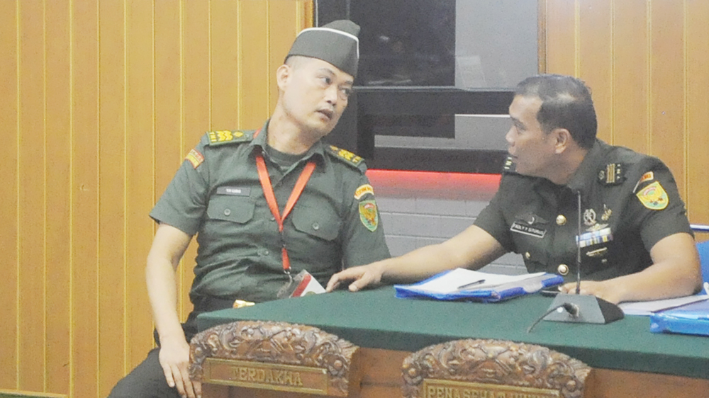 Kopda Bazarsah Pengelola Judi Sabung Ayam Dituntut Pidana Mati, Peltu Lubis 6 Tahun