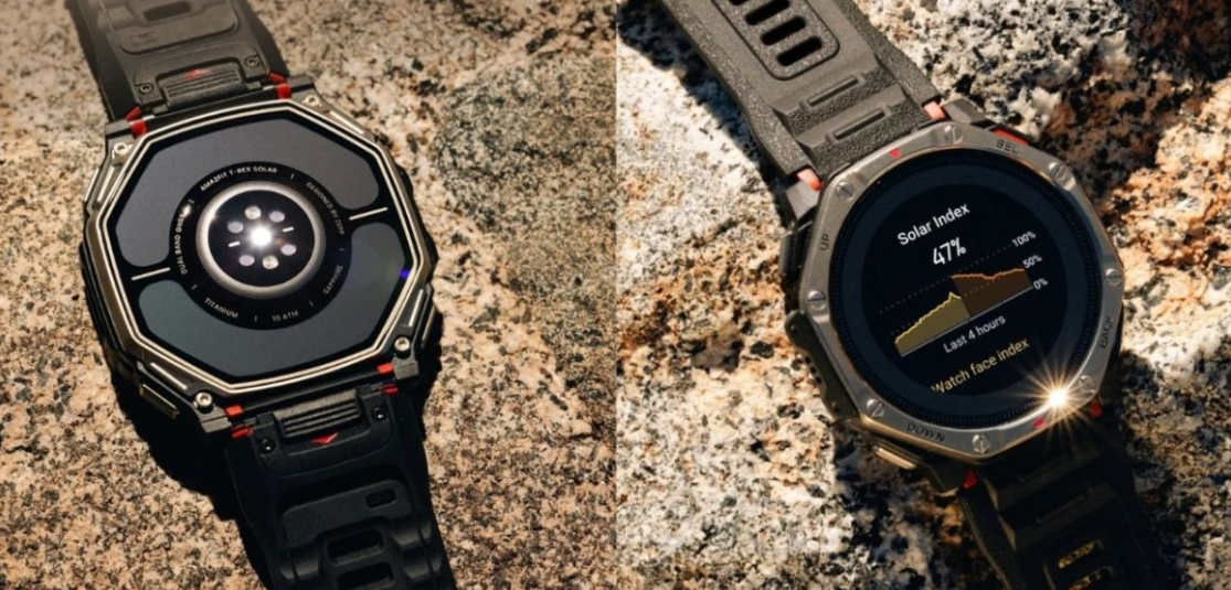 Amazfit T-Rex Dual Solar Rilis, Baterai Tahan Sampai 51 Hari Cuma Modal Sinar Matahari! 
