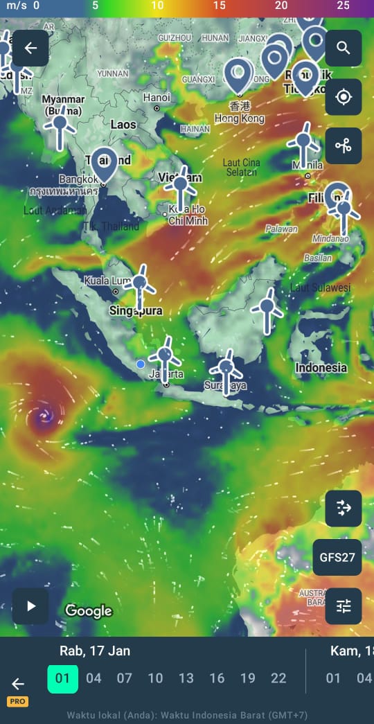 Cuaca Diprediksi Alami Siklon Tropis, Masyarakat Diminta Waspada Bencana   