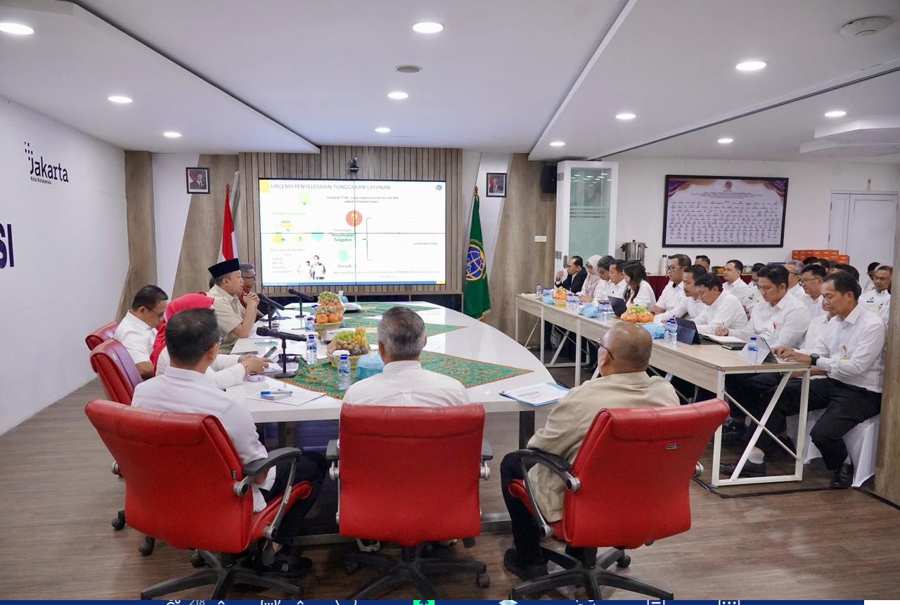 Menteri Nusron Ajak Pegawai Berkomitmen Bersama Tingkatkan Layanan Pertanahan