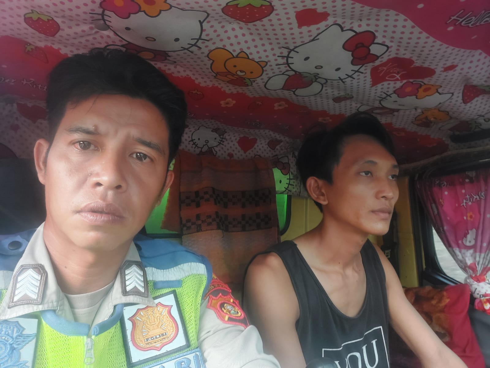 Tumbangkan Tiang Listrik dan Sebabkan Pemadaman di Baturaja, Sopir Truk Batu Bara Dibekuk Polisi