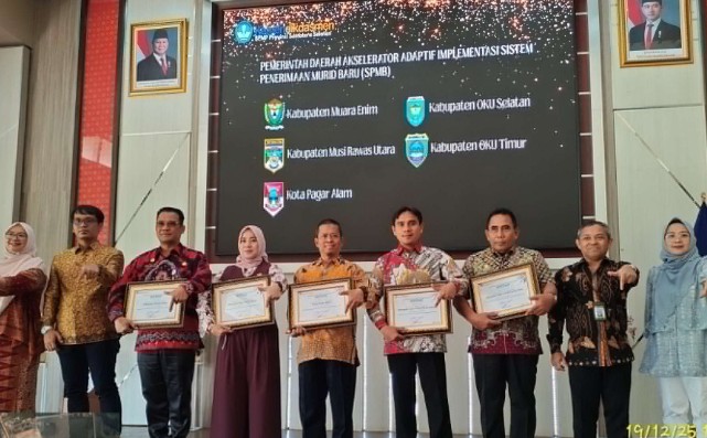 OKU Selatan Raih Dua Penghargaan BPMP Sumsel