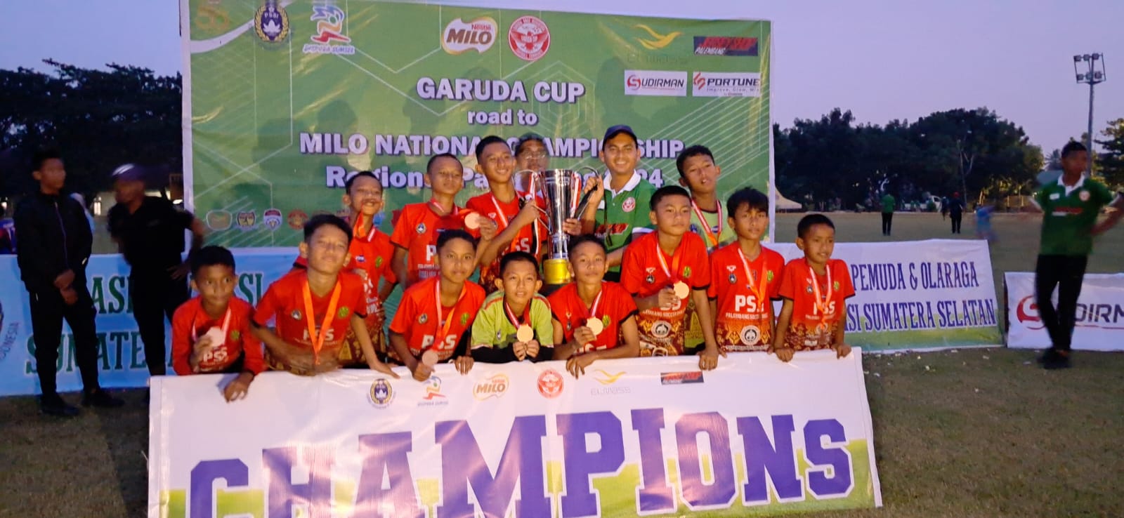 SSB Palembang Soccer Skills Sukses Meraih Juara 3 Kejuaraan GAN Zona Sumsel 2024