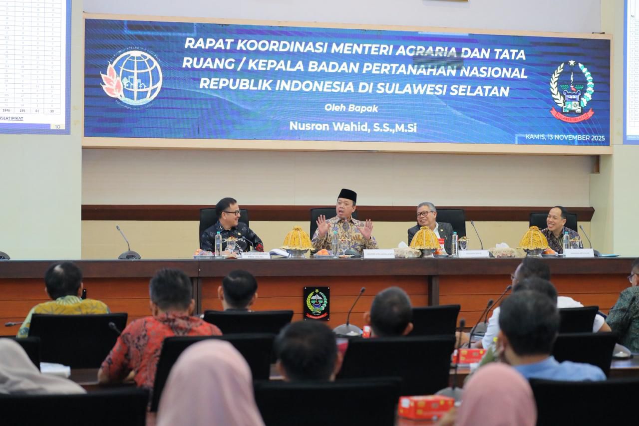 Menteri ATRBPN Adakan Rakor dengan Kepala Daerah Bahas Soal Penyelesaian Tanah dan Ruang