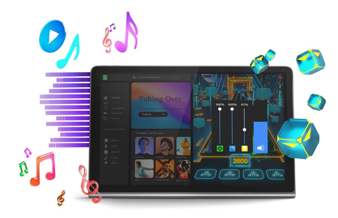 Lenovo Tab Plus Tablet Terbaru dengan Audio dari JBL yang Cocok Untuk Penggemar Musik