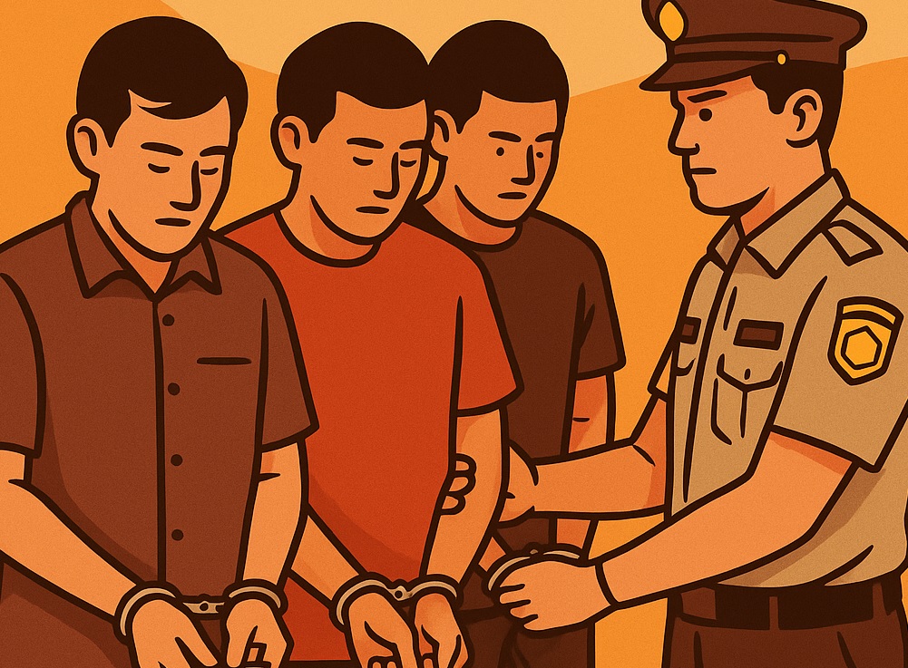 Tiga Pemain Narkoba Diciduk di OKU, Diduga Bandar dan Pengedar