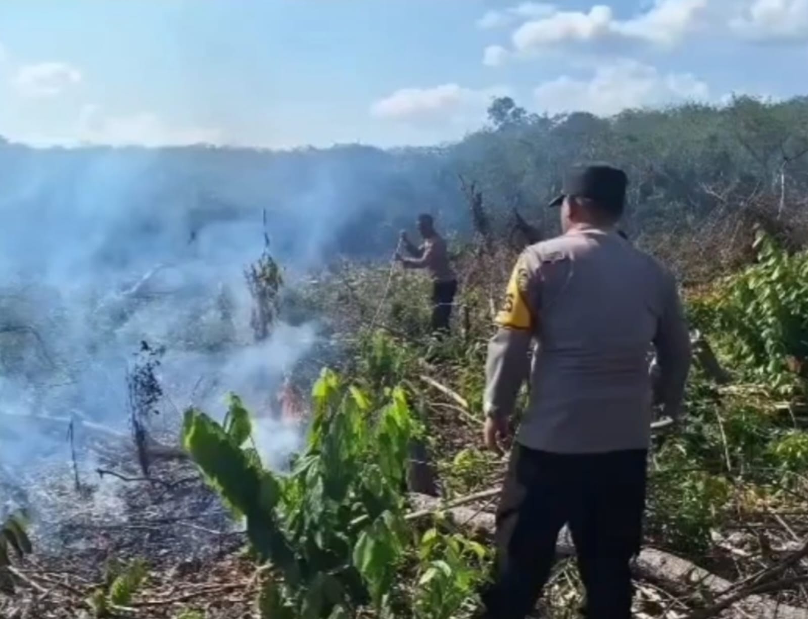 KARHUTLA: Kemarau Ekstrem, Lima Kecamatan di OKU Ini Paling Rawan Kebakaran