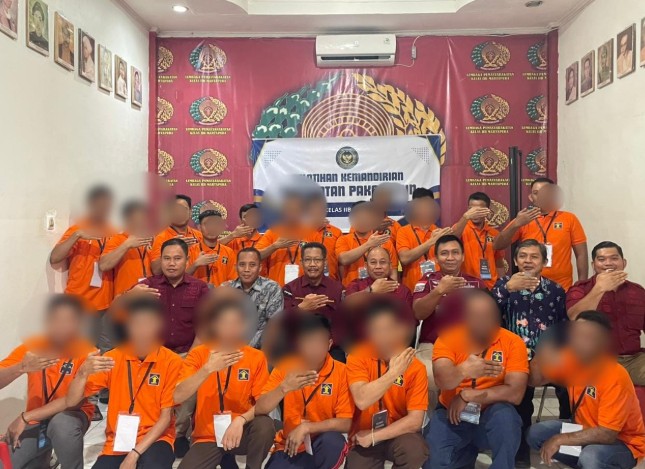 20 Warga Binaan Lapas Martapura Ikuti Pelatihan Pembuatan Pakan Ikan