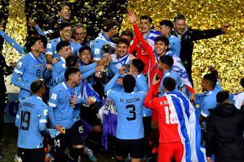 Kalahkan Italia, Uruguay Juara Piala Dunia U-20