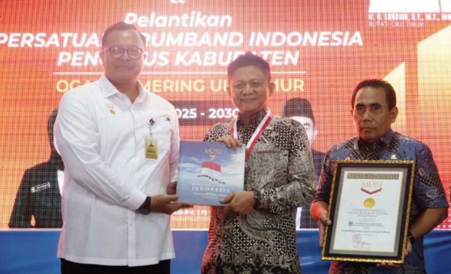 OKU Timur Raih 3 Rekor MURI Sekaligus