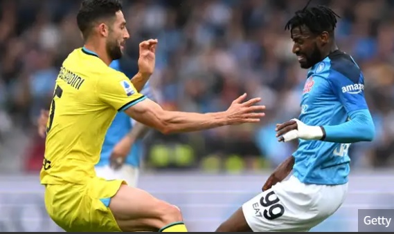 Napoli Bantai Inter Milan 3-1,  Posisi  Lolos Liga Champions Semakin Sengit?