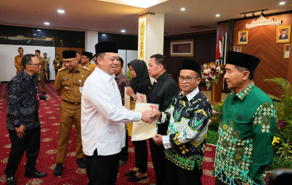Saksikan Penandatanganan MoU di Lampung, Menteri Nusron Ajak Tokoh Agama Kawal Sertipikasi Tanah Wakaf