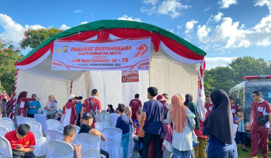 Realisasi Bakti Kesehatan Polres OKU Tak Capai Target