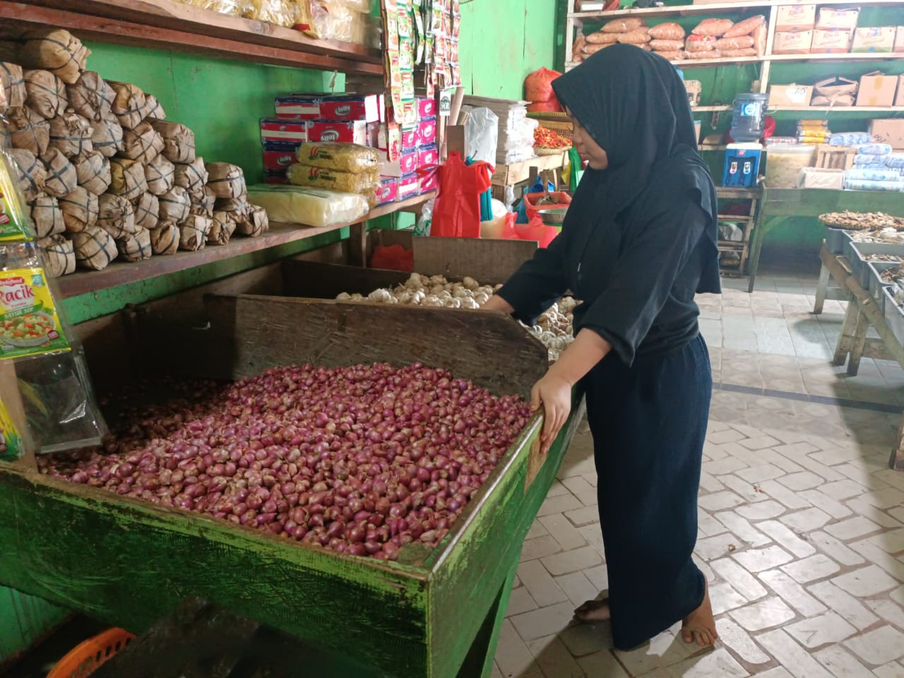 Harga Bawang di Baturaja Berangsur Turun