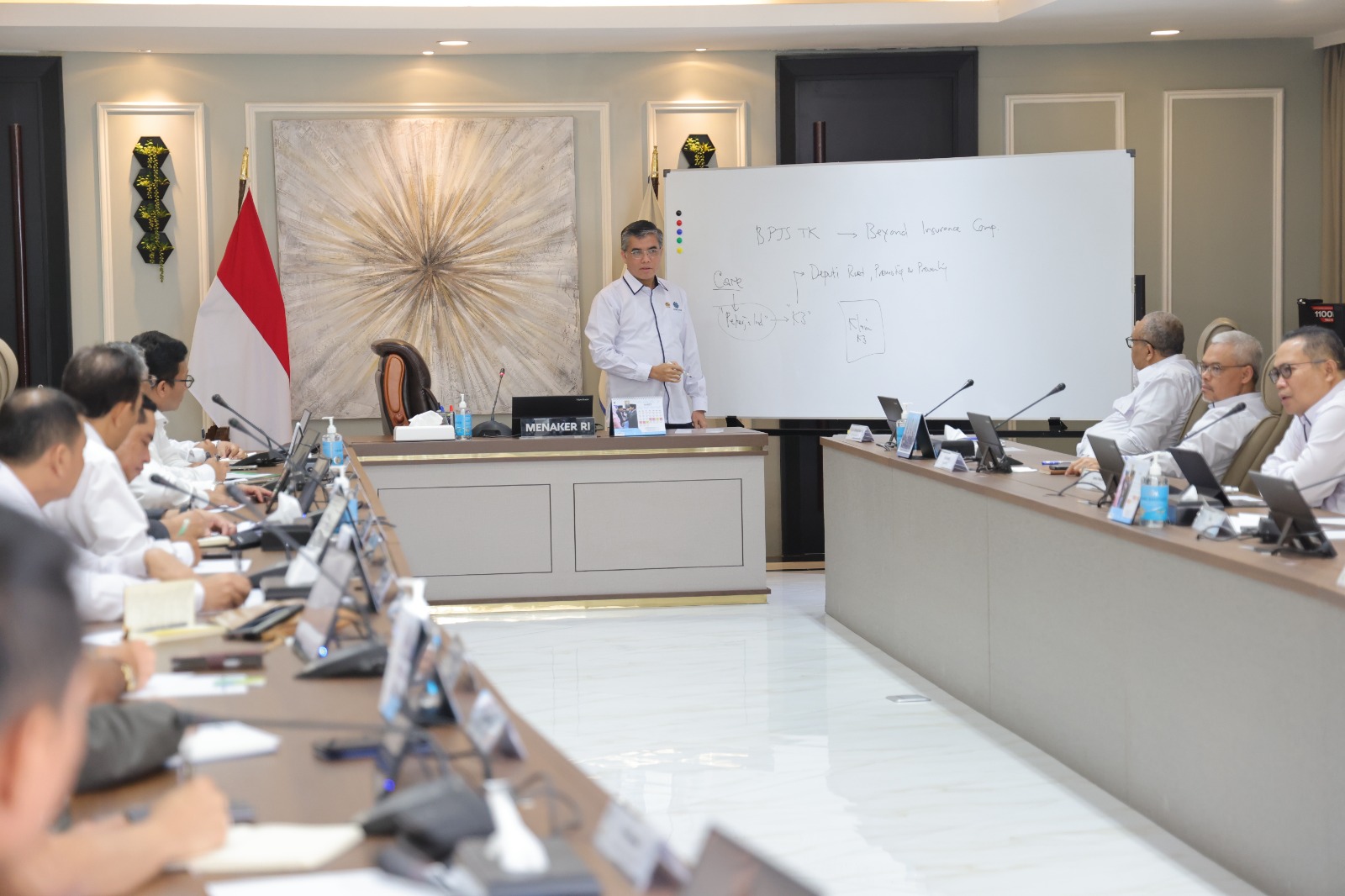 Menaker: BPJS Ketenagakerjaan Harus Cegah Kecelak aan Kerja, Bukan Sekadar Urus Klaim