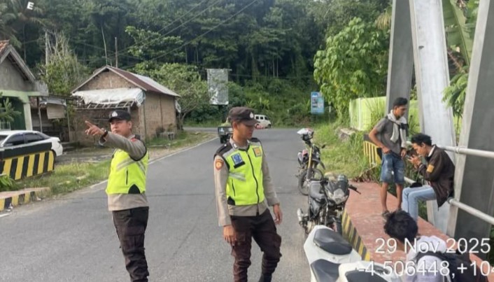 Aksi Balap Liar di Jembatan Jagoraga Dibubarkan Polisi