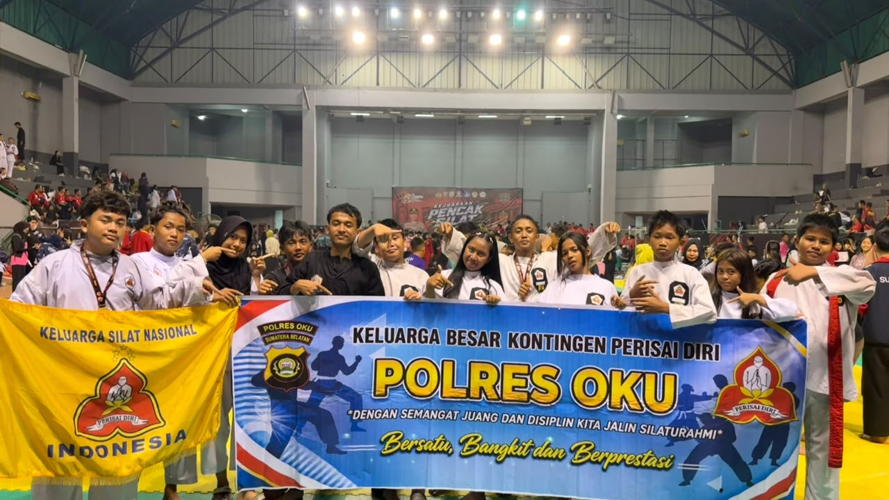 Borong 23 Medali, Kontingen Polres OKU Tembus 4 Besar
