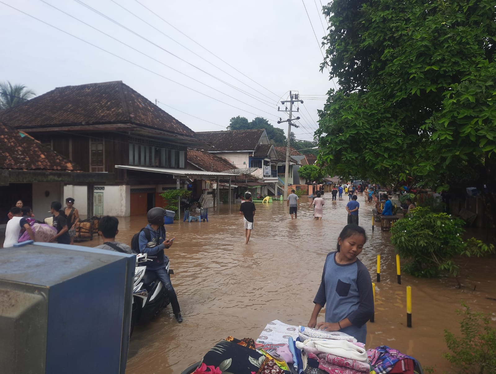 BPD OKU Ingatkan Warga yang Tinggal di DAS Waspada Banjir