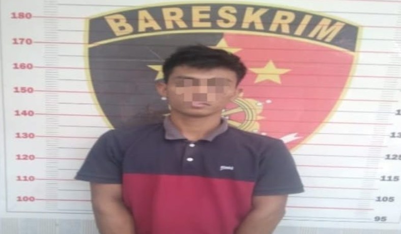 Diduga Curi HP Ditangkap Polisi Tanpa Perlawanan