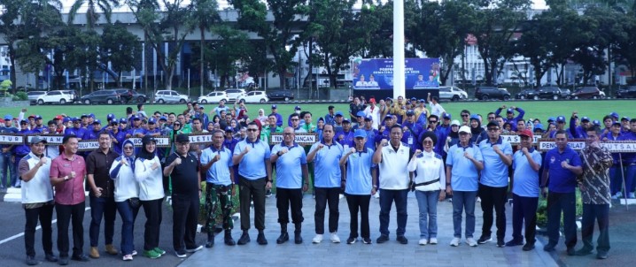 OKU Selatan Tunjukkan Semangat dan Kekompakan di Porprov Korpri 2025