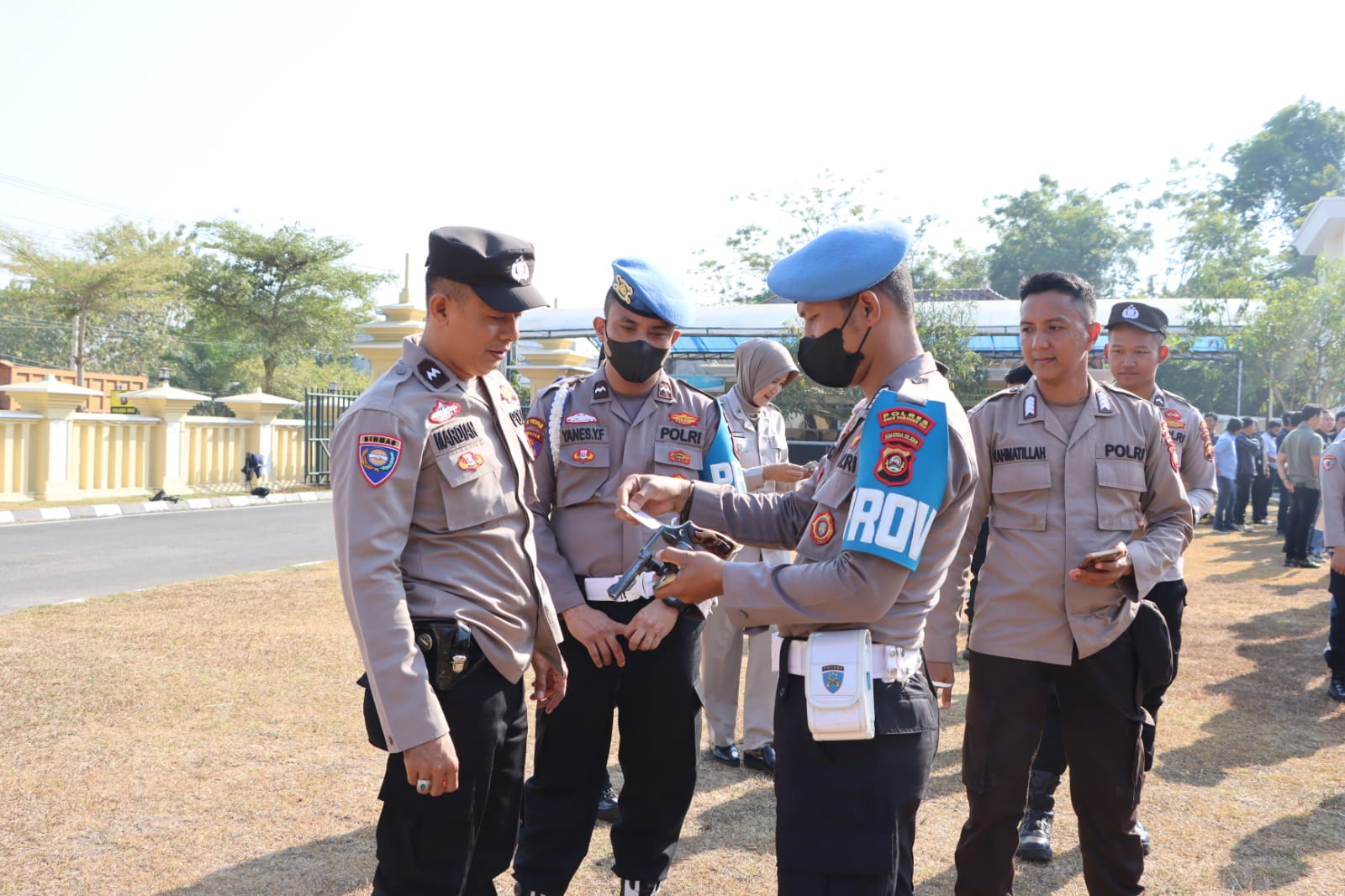 Tujuh Personel Polres OKU Langgar Kedisiplinan Berikut  Hasil Tes Urine 