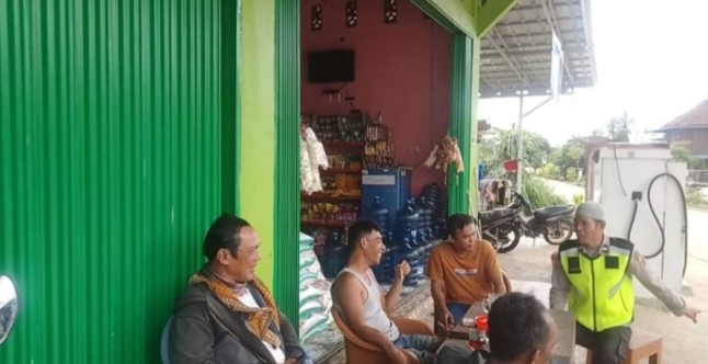 Wujudkan Kamtibmas Kondusif, Polsek Kisam Tinggi Gencarkan Cooling System