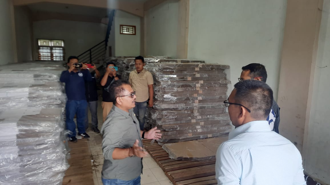 Bawaslu Monitoring Kesiapan Logistik di Ogan Komering Ulu