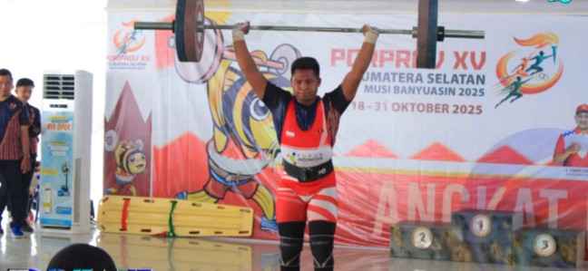 Lifter OKU Selatan Borong 10 Medali di PORPROV XV Sumatera Selatan 2025